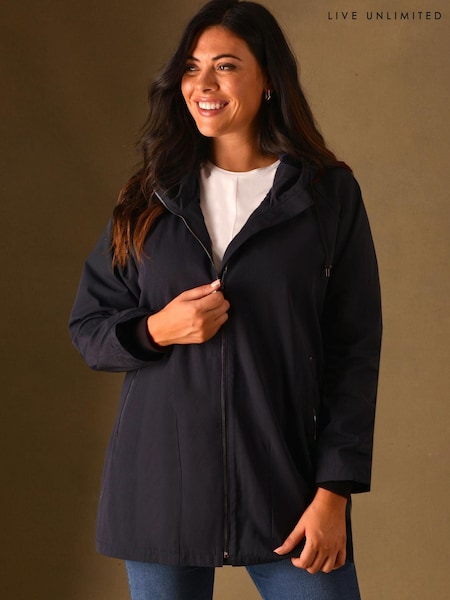 Live Unlimited Blue Curve Raincoat (D08049) | €79