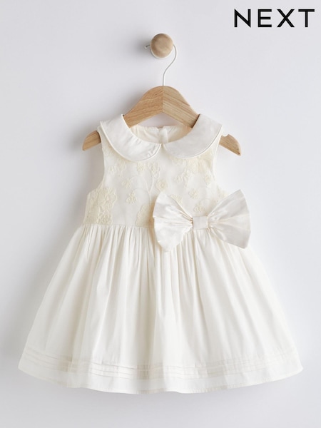 Ivory White Prom Baby Dress (0mths-2yrs) (D08442) | € 20 - € 21