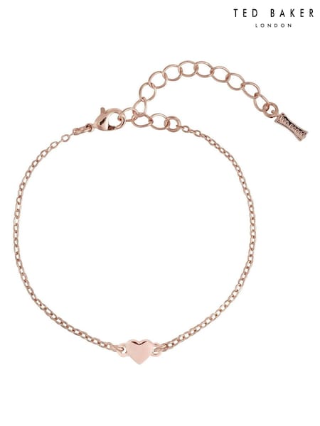 Rose Kultainen/kullanvärinen - Ted Baker HARSAA: Pieni Sydän säädettävä rannekoru (D09179) | €47