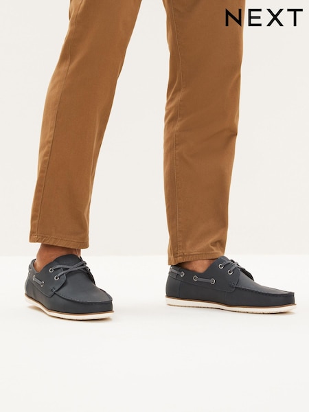 Navy Blue Boat Shoes (D11503) | €22
