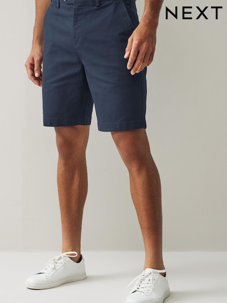 Navy Blue Signature Premium Cotton Chino Shorts (D12672) | €5