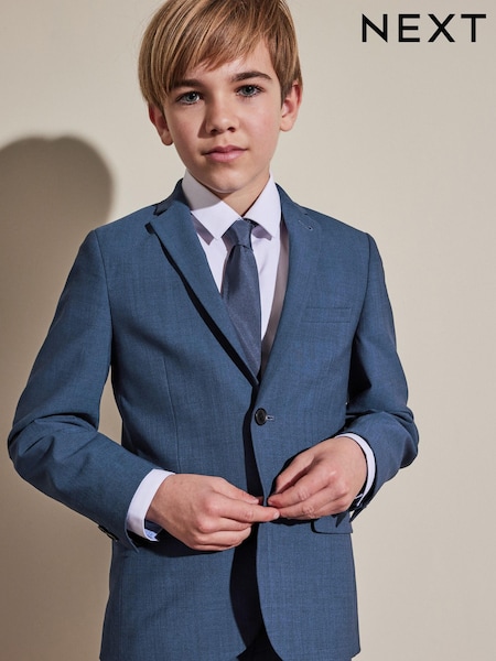Синий - Premium Wool Blend Suit: Jacket (12mths-16yrs) (D14370) | €23 - €28