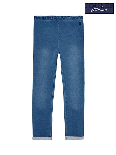 Joules Blue Minnie Jersey Denim Leggings (D15240) | €10 - €11