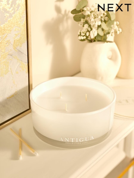 White Collection Luxe Antigua Mango and Papaya 3 Wick Scented Candle (D15946) | €26