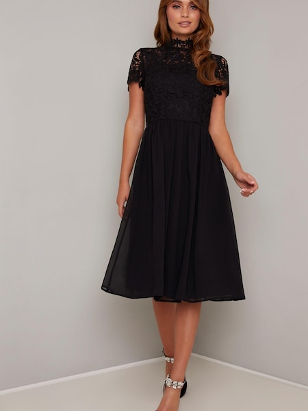 Chi Chi London Black Bronte Dress (D16154) | €49