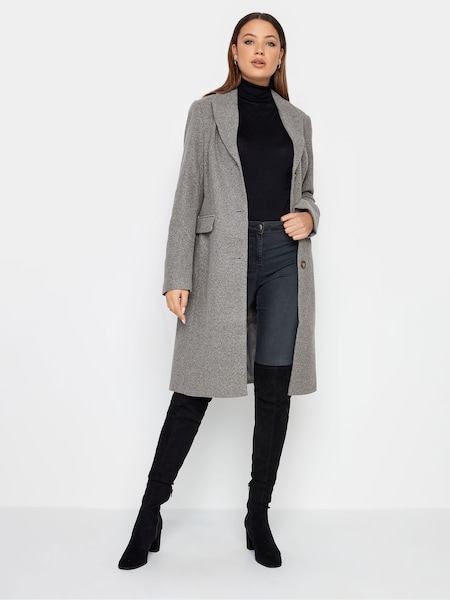 Long Tall Sally Grey Midi Formal Coat (D16357) | €65