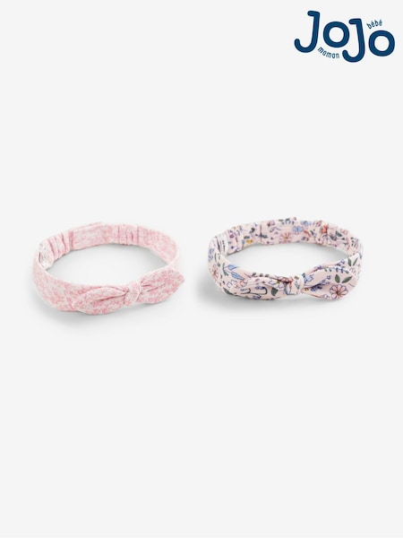 Floral rose - Jojo Maman Bébé 2-pack Pretty Headbands (D16547) | € 9