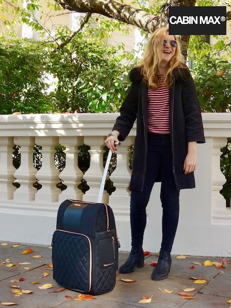 Cabin Max Black Travel Hack 55cm Cabin Suitcase (D17058) | 4,206 UAH