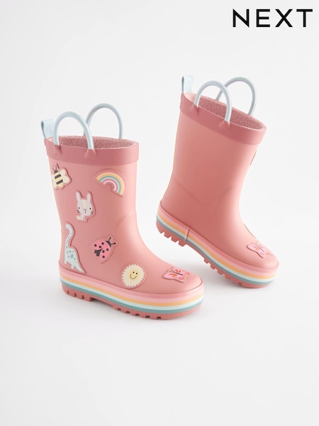 Pink Character Handle Wellies (D17825) | €10 - €11