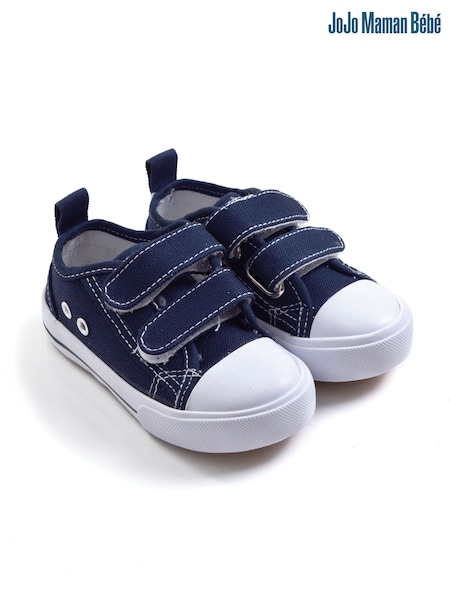 JoJo Maman Bébé Navy Kids' Canvas Pumps (D18201) | 1,030 UAH