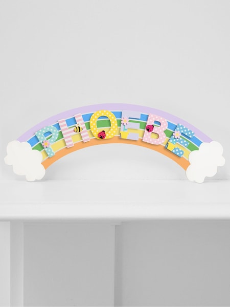 Jojo Maman Bébé Curved Rainbow Door Plaque (D18224) | € 14