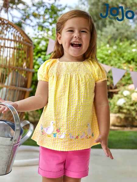JoJo Maman Bébé Orchid Twill Shorts (D18292) | €27