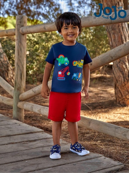 JoJo Maman Bébé Red Twill Chino Shorts (D18642) | €30