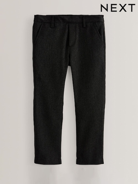Black School Formal Stretch Pull-On Waist Skinny Trousers (3-17yrs) (D18723) | ₪34 - ₪67