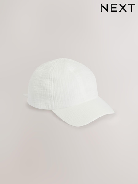 White Bow Cap (3mths-10yrs) (D20043) | €3 - €5.50
