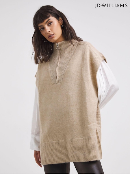 JD Williams Zip Neck Poncho (D20378) | 61 €