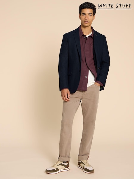 White Stuff Blue Heath Regular Fit Blazer (D20543) | €107