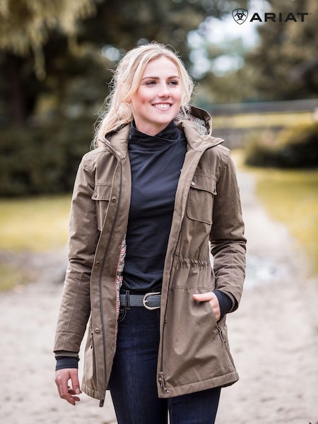 Ariat Green Argentium Parker Jacket (D22045) | €429