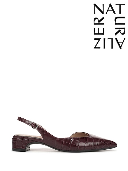 Red - Naturalizer Rhett Wide Fit Slingbacks