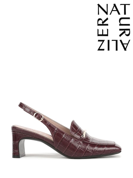 Red - Naturalizer Cypress Wide Fit Slingbacks