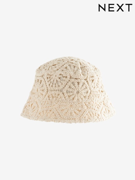 Nevtralno - Crochet Bucket Hat (3-16yrs) (D23858) | € 9 - € 11
