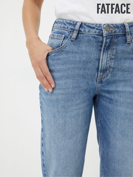 FatFace Light Blue Ludlow Boyfriend Jeans (D25362) | €34