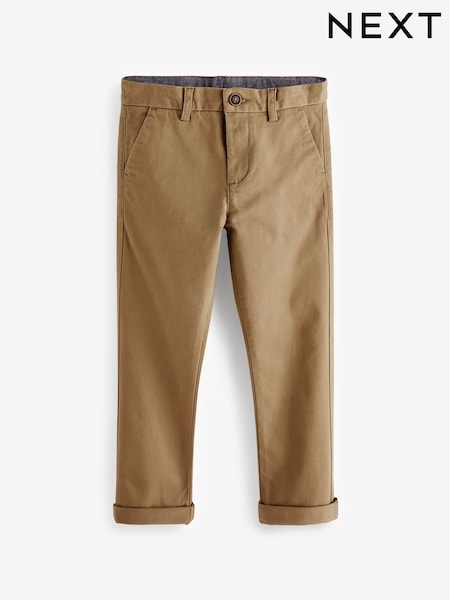 لون محايد - Stretch Chino Trousers (3-17yrs) (D26016) | ‏4.500 د.ك.‏ - ‏6.500 د.ك.‏