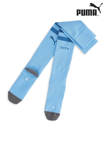 Puma Blue Manchester City Home 23/24 Football Socks (D26124) | €86