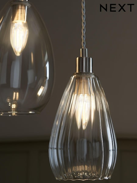 Clear Blockley Cluster Pendant and 6 Light Spare Part for T98589 and T98588 (D27223) | €11