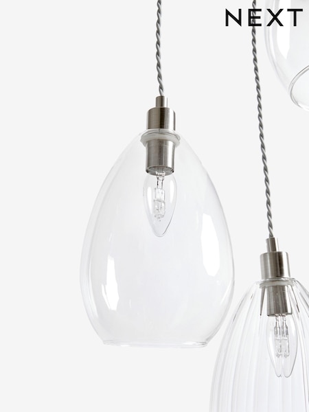 Clear Spare part for Blockley Cluster Pendant T98589 and 6 Light Chandelier T98588 (D27227) | €18