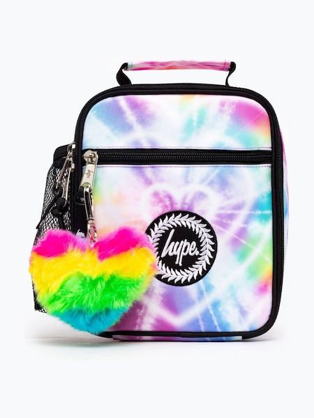 Hype. Purple Rainbow Heart Tie Dye Lunch Box (D27682) | OMR5
