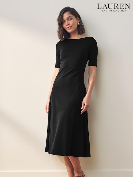 Lauren Ralph Lauren Navy Patterned Munzie Dress (D28580) | €89