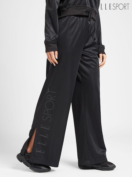 Elle Sport Wide Leg Black Trousers (D28608) | €21.50