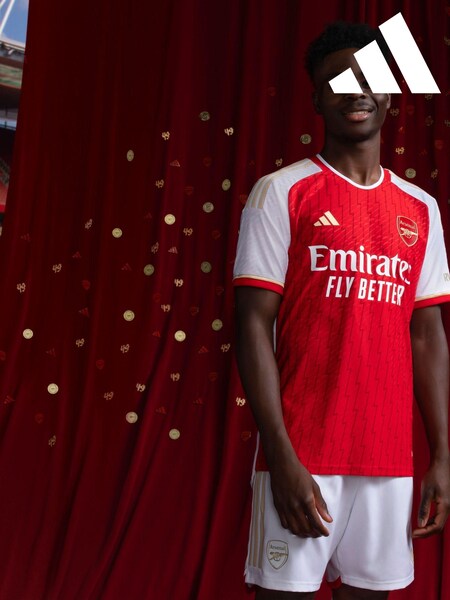 adidas Red Blank Football Arsenal FC Stadium 23/24 Home Shirt (D28839) | €51