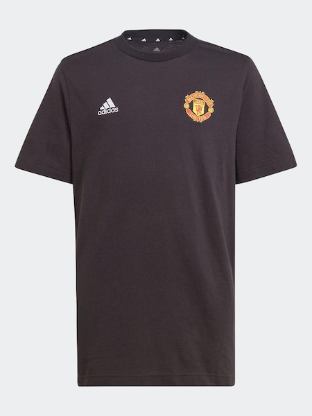 adidas Black Manchester United Junior T-Shirt (D28880) | €27
