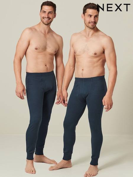 Navy 2 Pack Thermal Leggings (D29712) | €17.50