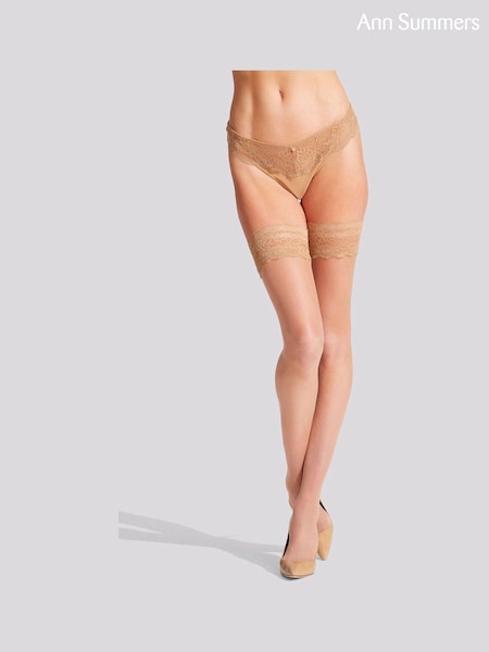 Телесный 2 - Ann Summers Lace Top Stockings (D29948) | €15