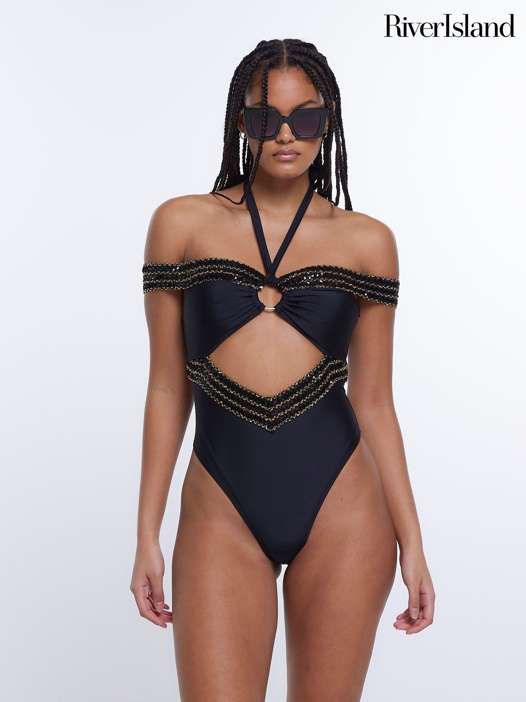 River island swimming costume store