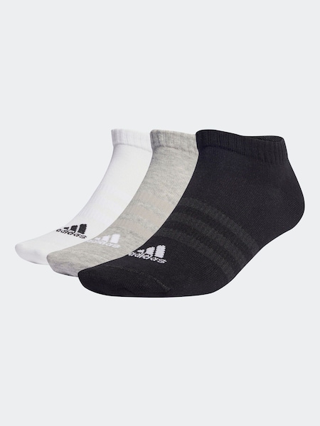 adidas Multi Adult Thin and Light Sportswear Low Cut Socks 3 Pack (D30478) | €7