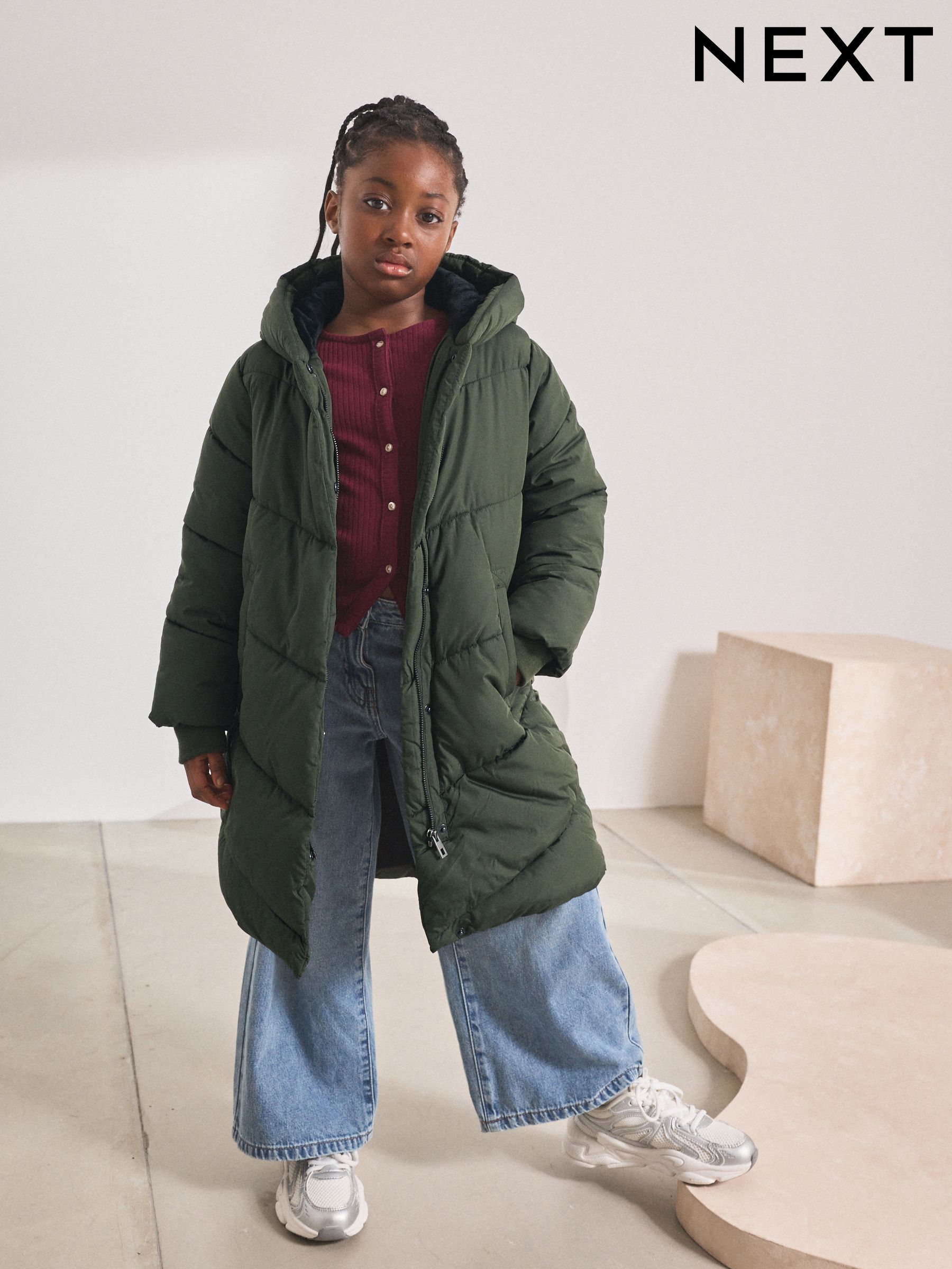 Warm winter jackets for girls online
