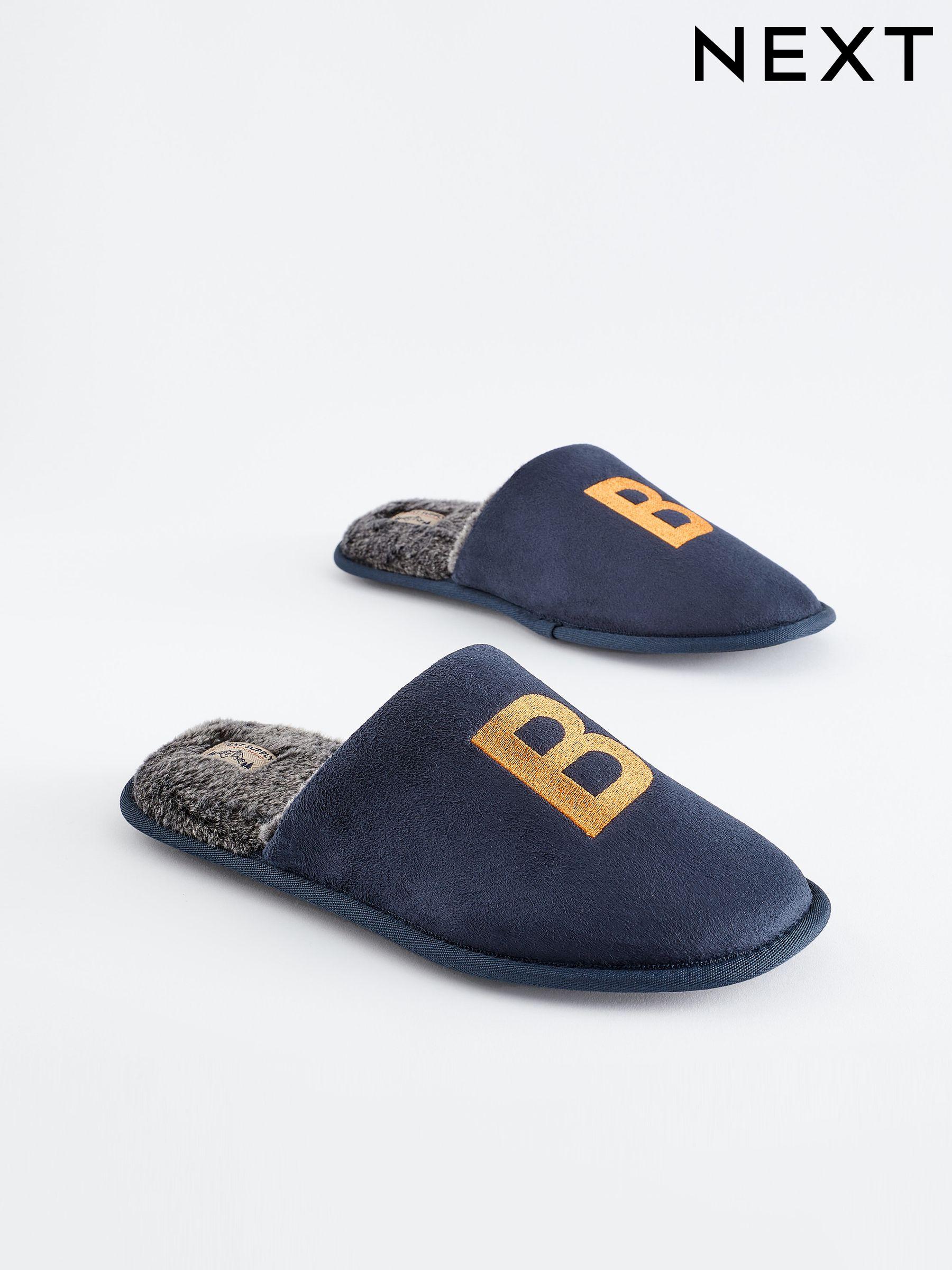Next slippers mens sale clearance