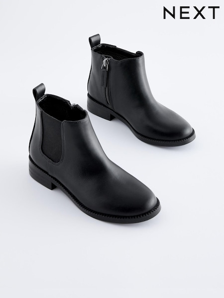 Schwarz - Low Chelsea Boots (D32363) | 30 € - 36 €