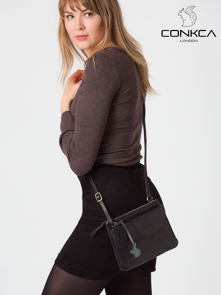 Conkca Tillie Leather Cross-Body Bag (D32536) | €60
