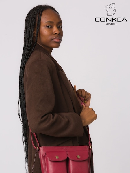 Conkca Eski Leather Cross-Body Bag (D32774) | €50