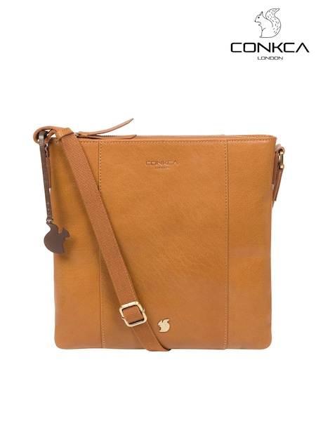 Conkca Sol Leather Cross-Body Bag (D32787) | €62