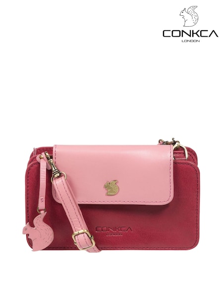Conkca Little Wonder Leather Cross-Body Clutch Bag (D32811) | €62