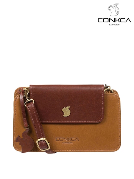 Braun - Conkca Little Wonder Leather Cross-body Clutch Bag (D32815) | 76 €
