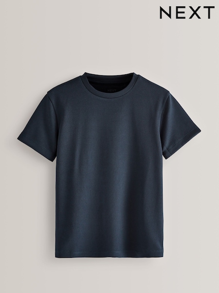 Темно-синий - Sports T-shirt (3-16yrs) (D33000) | 165 грн - 288 грн