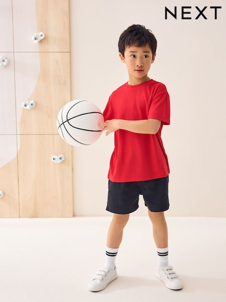 Rood - Sports T-shirt (3-16yrs) (D33002) | € 6 - € 11