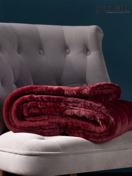 Riva Home Ruby Empress Faux Fur Throw (D33204) | €66